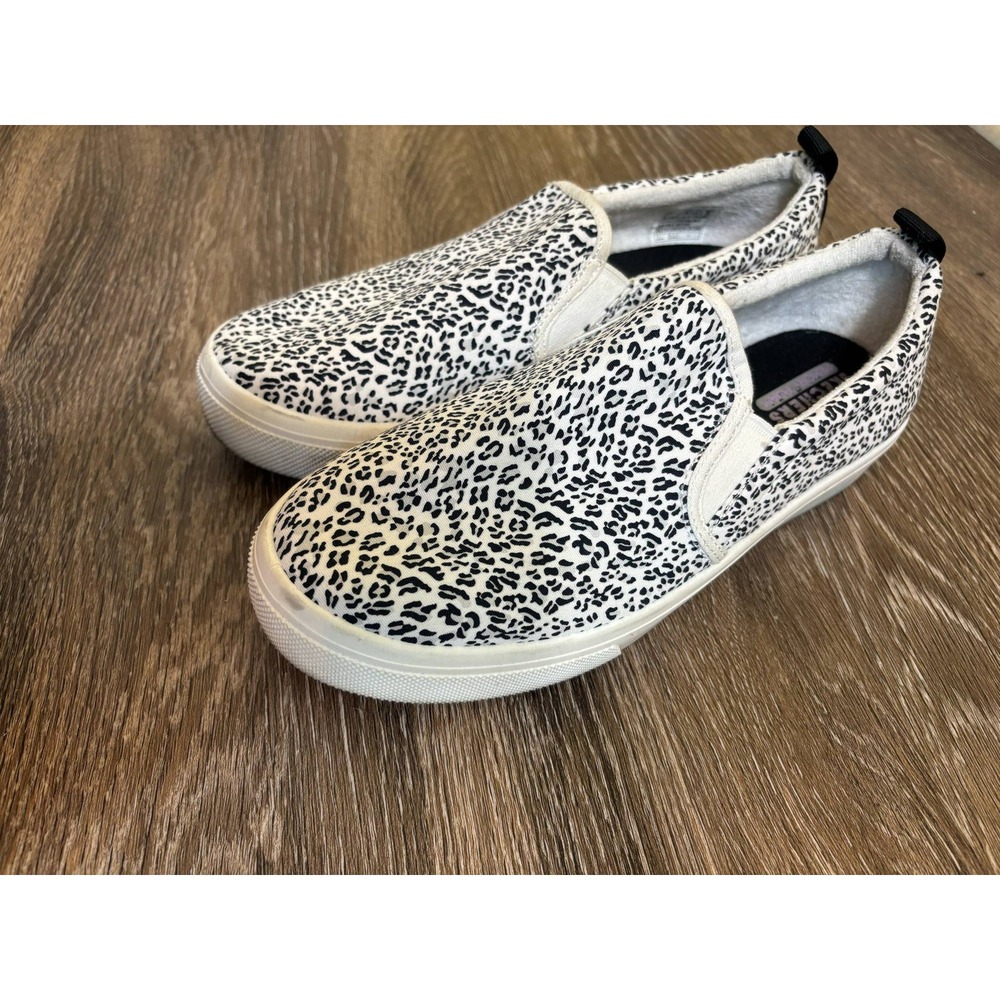 Skechers Street Women's Poppy Bold Tuxedo Sneakers‎ Shoes Size 8.5